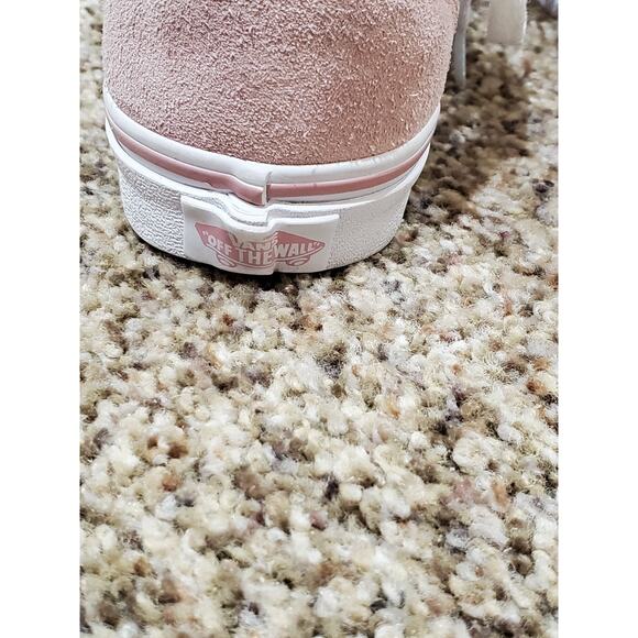 Vans Old Skool Women’s 6 Pink Suede Canvas Low Top Skate Shoes Classic VN000D3HY - Picture 6 of 11